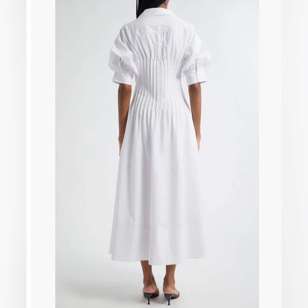 Cinq a Sept Monty Midi Dress White - Picture 3 of 15